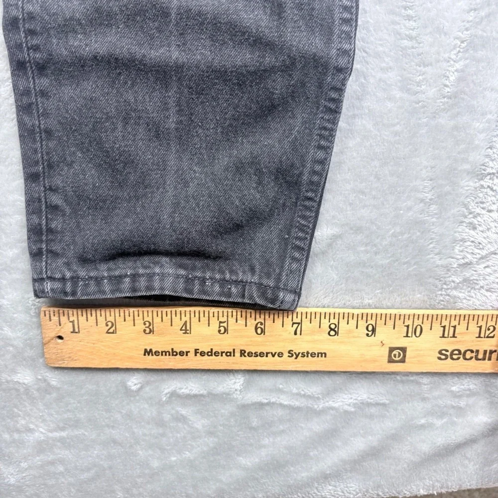 Levi's 550 Jeans Men 36x32 Black Relaxed Fit Tapered Leg Vintage 90s Made in USA